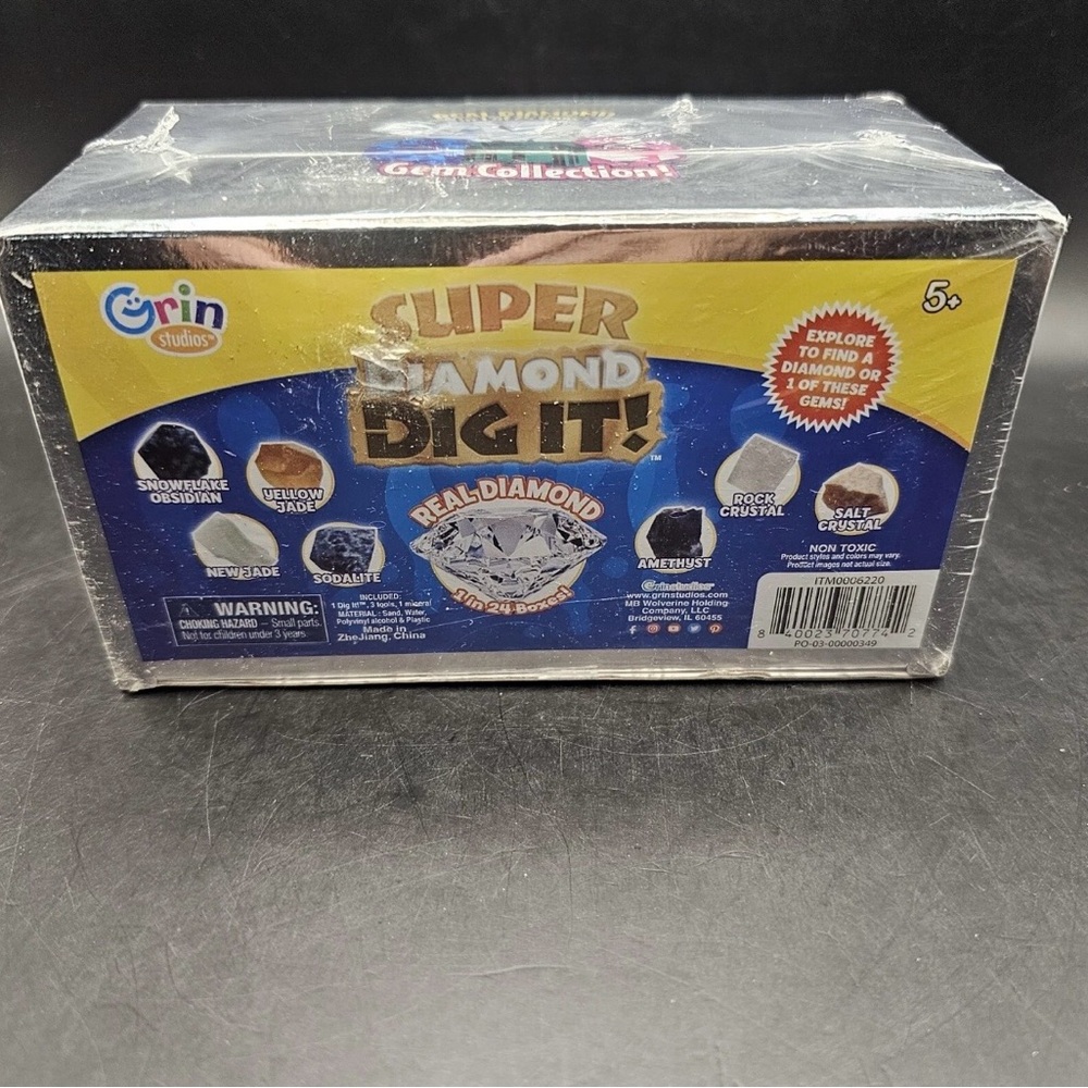 Grin Studios Gemโ Collection SUPER Diamond Dig It Brand New SEALED
